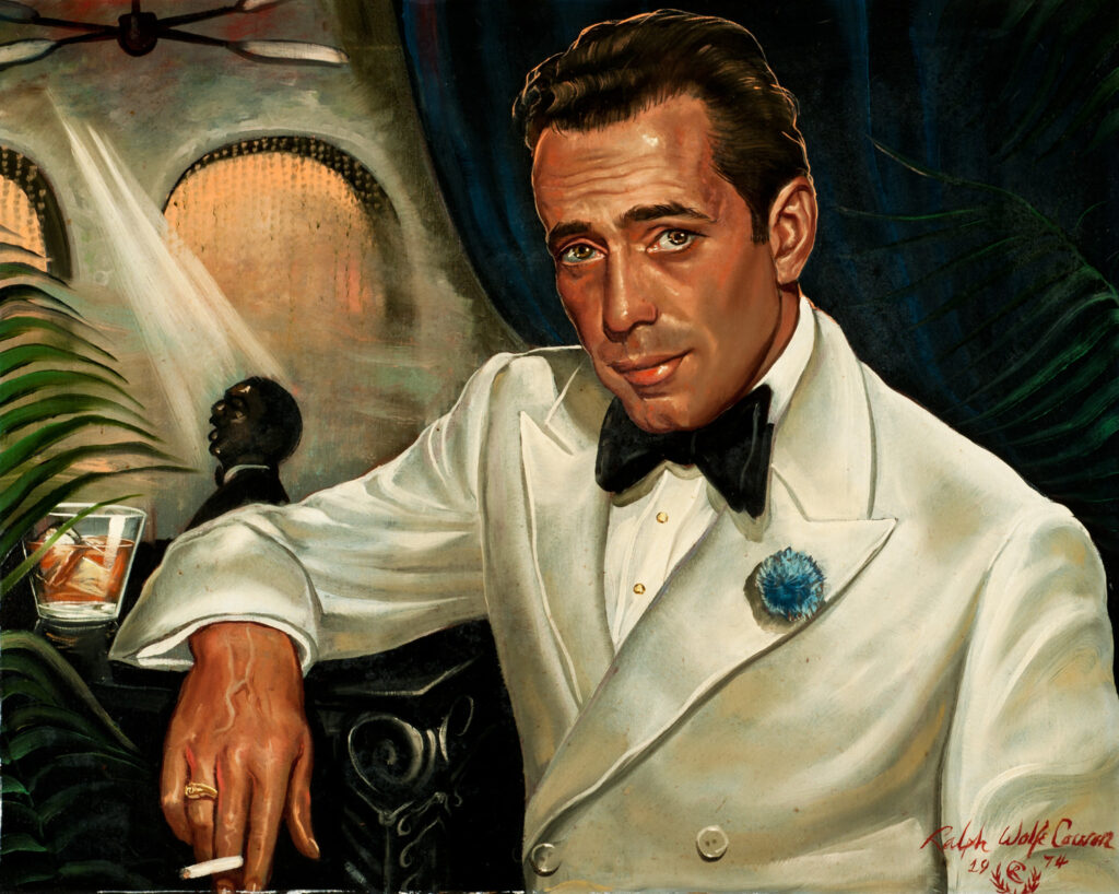 Humphrey Bogart Oil