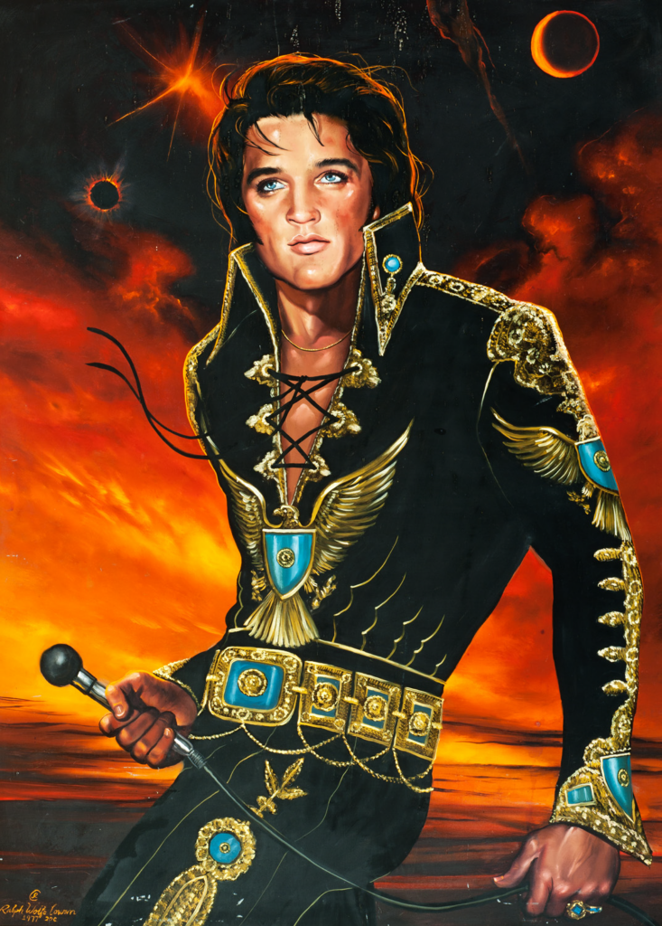 Elvis Presley "On Fire" Oil